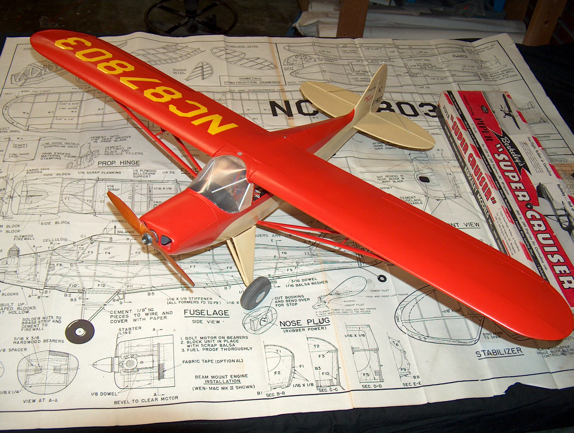 building model airplane
