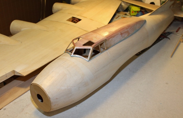 b 17 balsa wood model