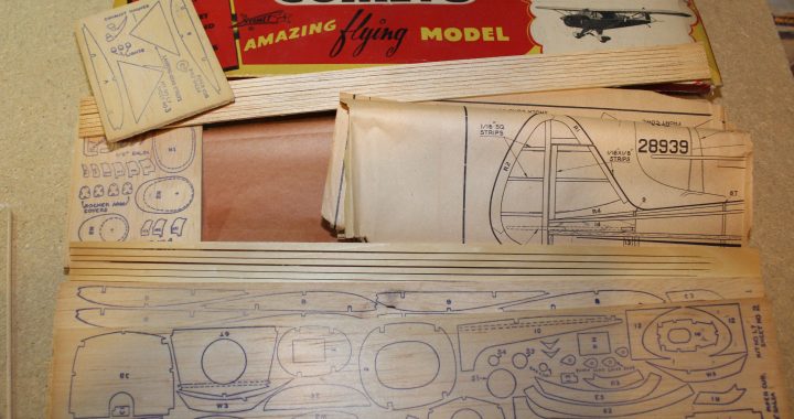 Let’s Build a Real Old-Time Balsa Model Airplane Part 1
